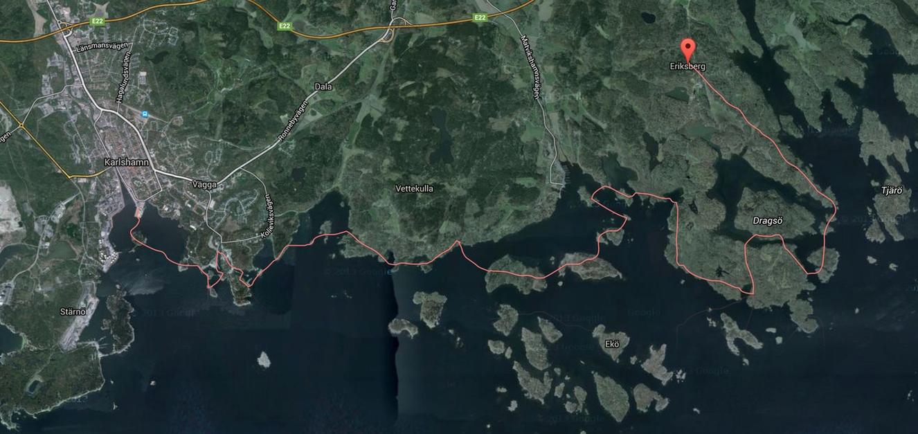 Karta Karlshamn